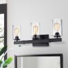 Warehouse of Tiffany Melchie Matte Black Wall Sconce