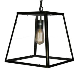 Warehouse of Tiffany Minerva Black Pendant Light