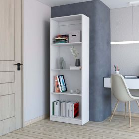 Benzoni White Bookcase