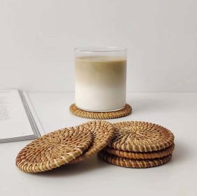 Delmar Decor Rattan Coasters