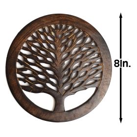 WILLART Wooden Tree Trivet (Set of 2)