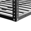 3x8 Black Heavy Duty Overhead Garage Storage Rack