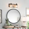 Double Black Vanity Light