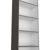 Benzoni Bookcase Matte Gray / White