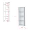 Benzoni White Bookcase