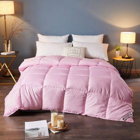 Down Duvet, Winter Duvet, Goose Down Duvet Core (Option: Pink-180x220cm-8)