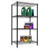 Heavy Duty Steel 4-Shelf Wire Rack