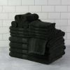 Basic Solid 18-Piece Bath Towel Set