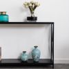 Iron Cross Frame Entryway Table