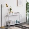 Iron Cross Frame Entryway Table
