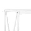 Iron Cross Frame Entryway Table