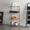 Heavy Duty Steel 4-Shelf Wire Rack