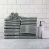 Basic Solid 18-Piece Bath Towel Set