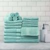Basic Solid 18-Piece Bath Towel Set